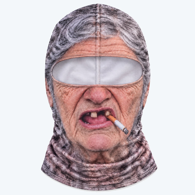 Skidmask med roliga ansiktsmotiv | BusMask