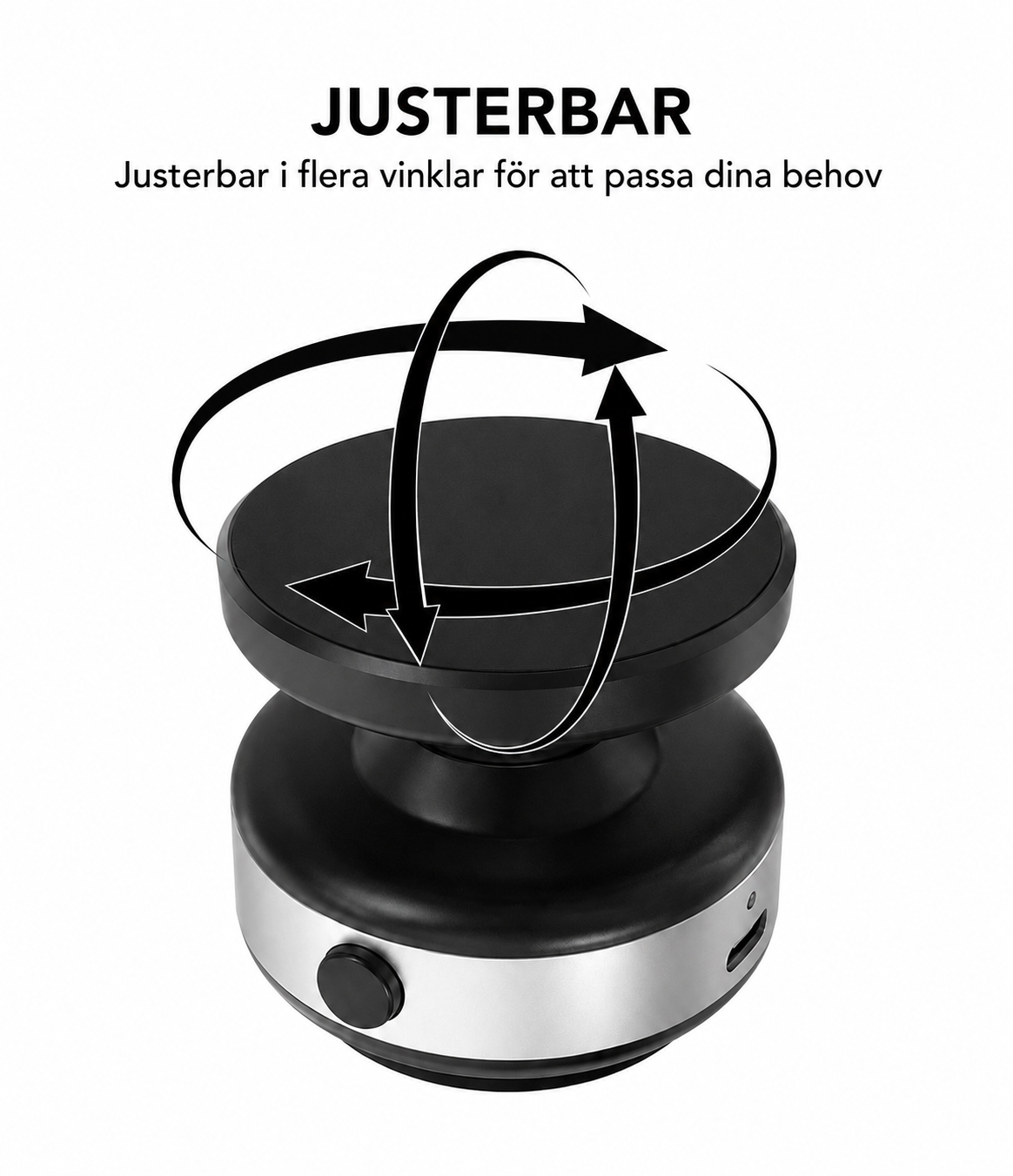 Magnetisk Mobilhållare | 360° Rotation