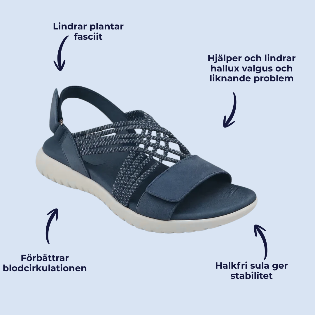 BekvämaSteg | Sandaler som förenar stil och komfort hela dagen!
