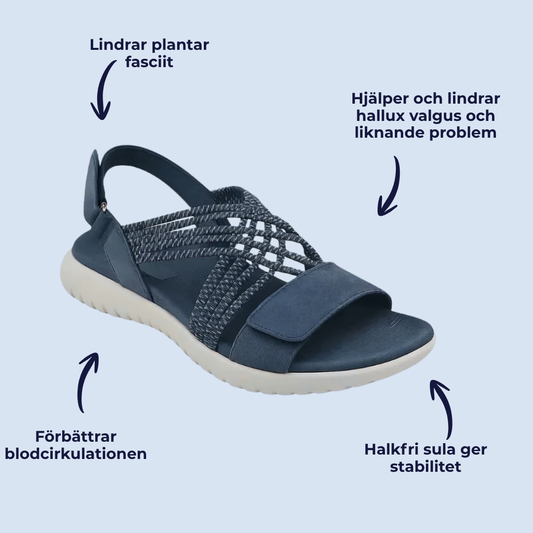 BekvämaSteg | Sandaler som förenar stil och komfort hela dagen!