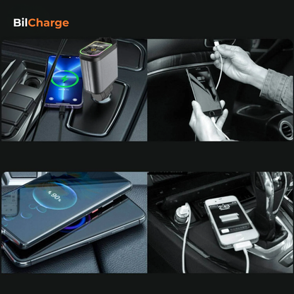 BilCharge | Supersnabb billaddning med stilfull RGB-stjärnhimmel