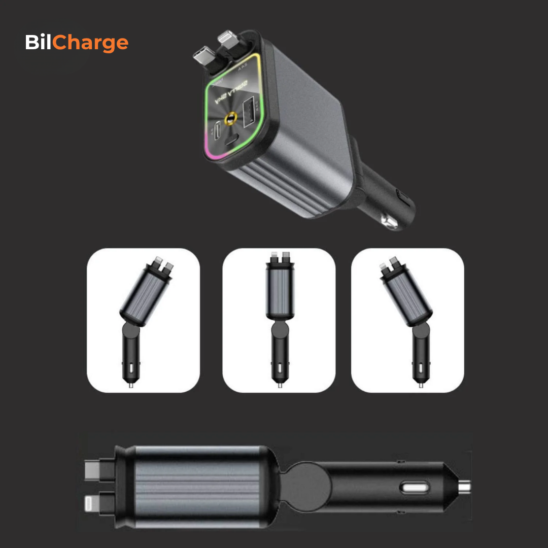 BilCharge | Supersnabb billaddning med stilfull RGB-stjärnhimmel