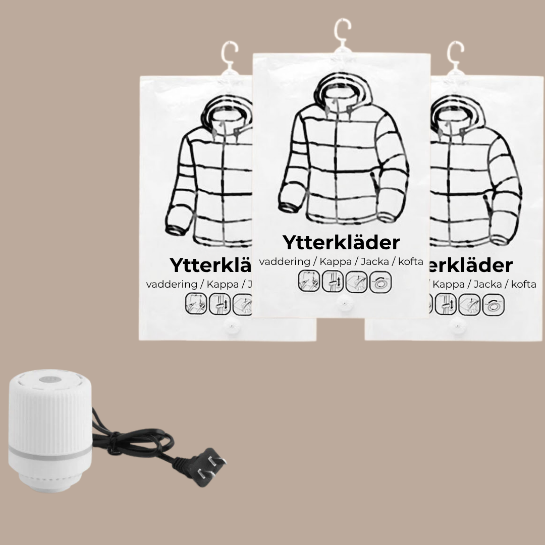 AirSpace Vakuum Hängpåsar