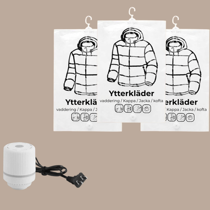 AirSpace Vakuum Hängpåsar