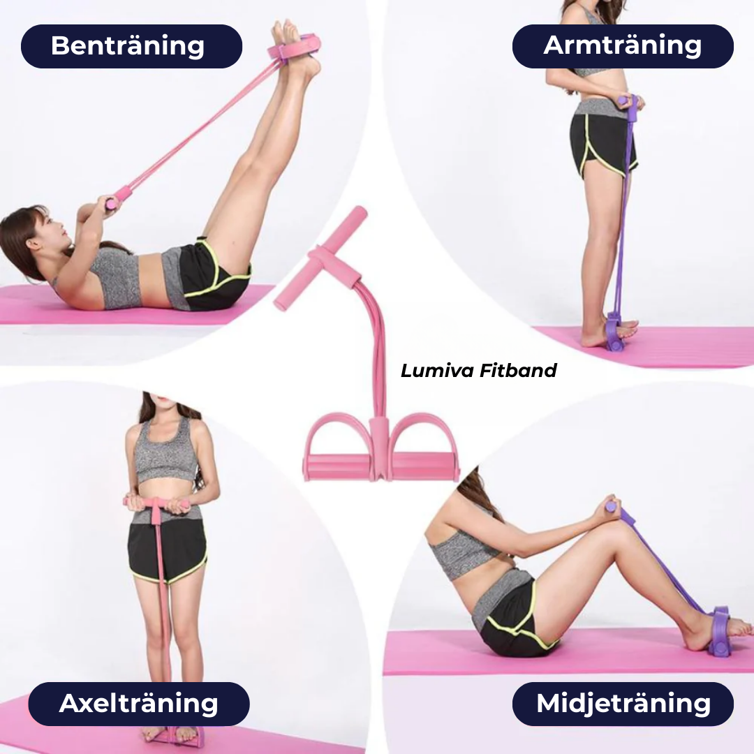 Lumiva Fitband | Inget gym. Inga ursäkter. Bara resultat.