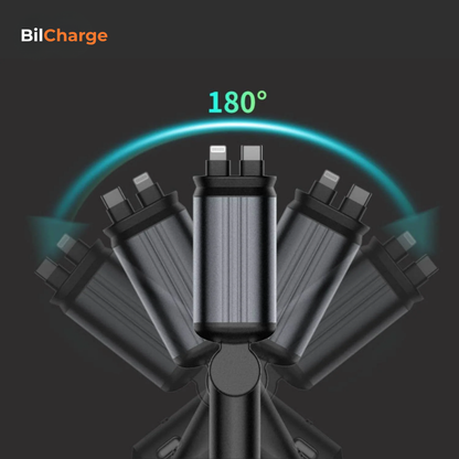 BilCharge | Supersnabb billaddning med stilfull RGB-stjärnhimmel