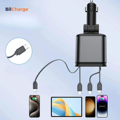 BilCharge | Supersnabb billaddning med stilfull RGB-stjärnhimmel