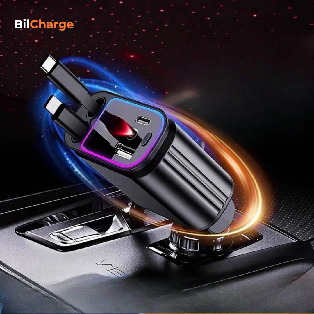 BilCharge | Supersnabb billaddning med stilfull RGB-stjärnhimmel