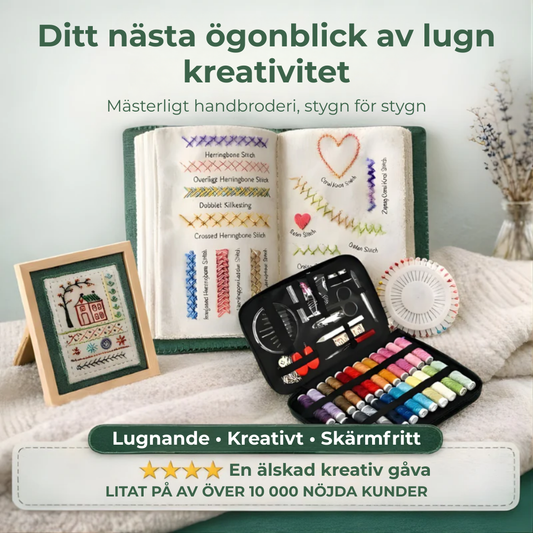 Sömhäfte™ | Lär dig brodera på ett lugnt och enkelt sätt