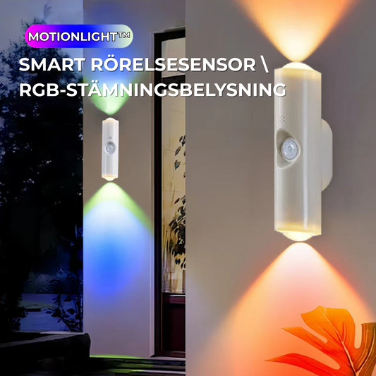 Motionlight™ | Smart och färgrik belysning med automatisk påslagning