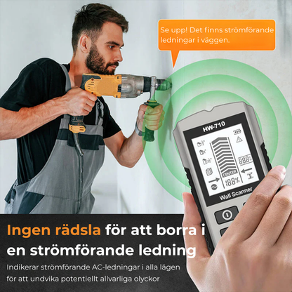 MetallScan Pro™ | Skanna dolda väggar med precision och självförtroende