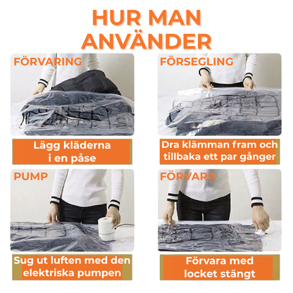 AirSpace Vakuum Hängpåsar