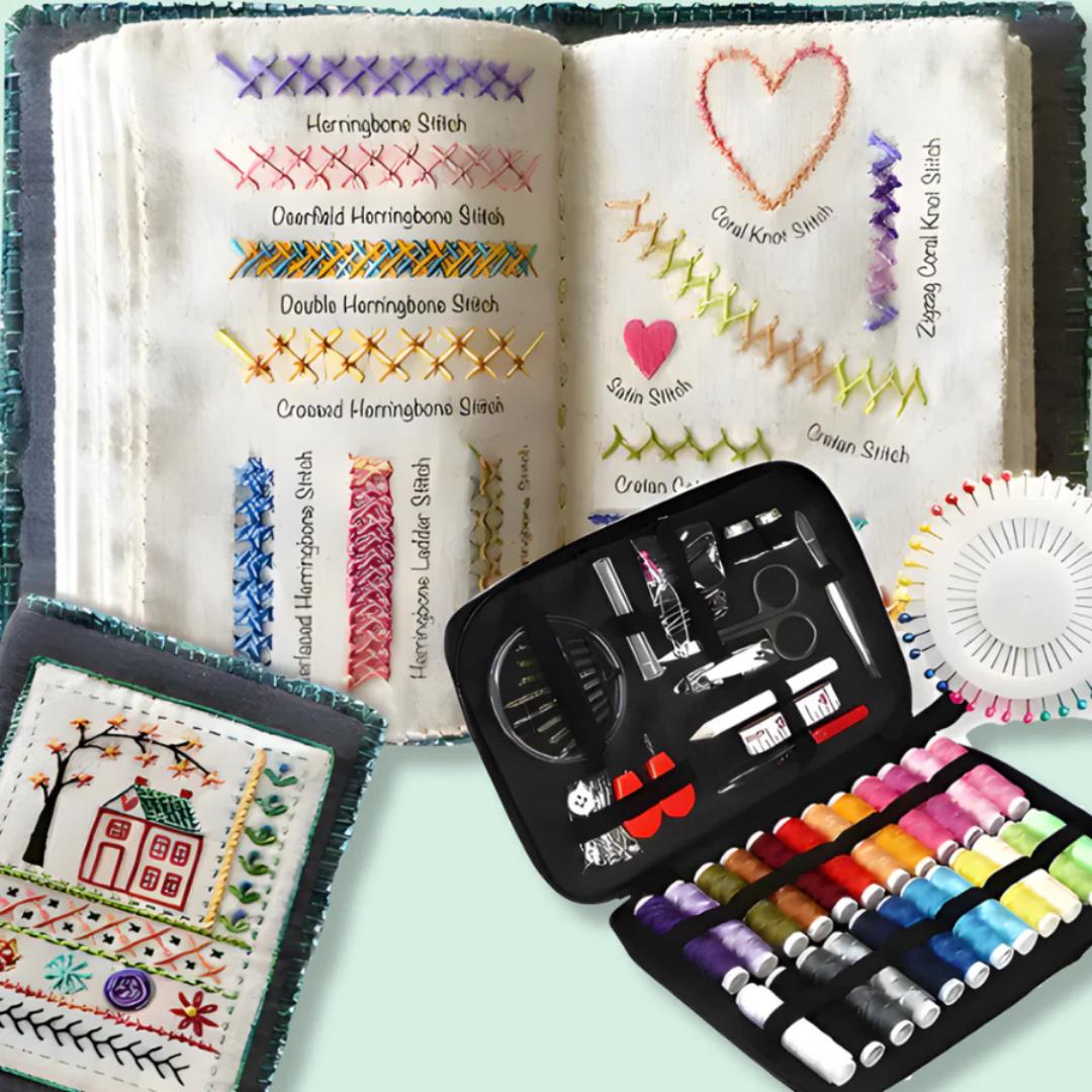 Sömhäfte™ | Lär dig brodera på ett lugnt och enkelt sätt