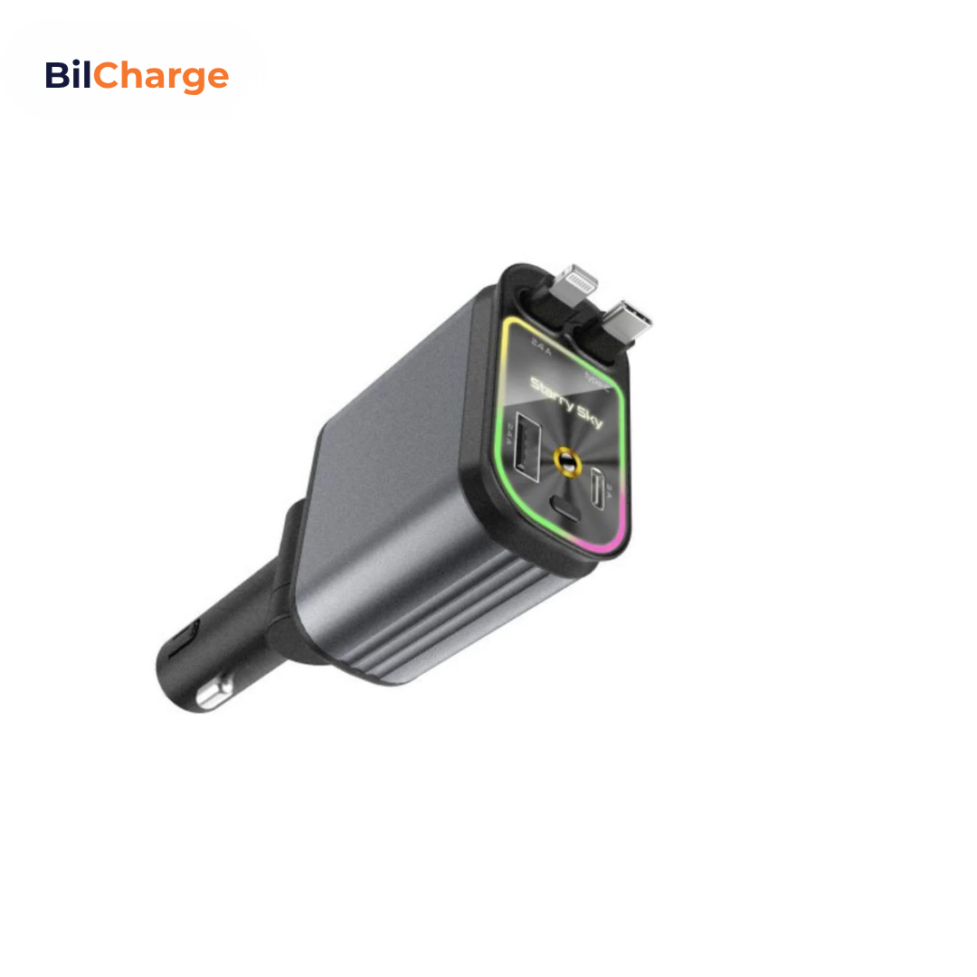 BilCharge | Supersnabb billaddning med stilfull RGB-stjärnhimmel