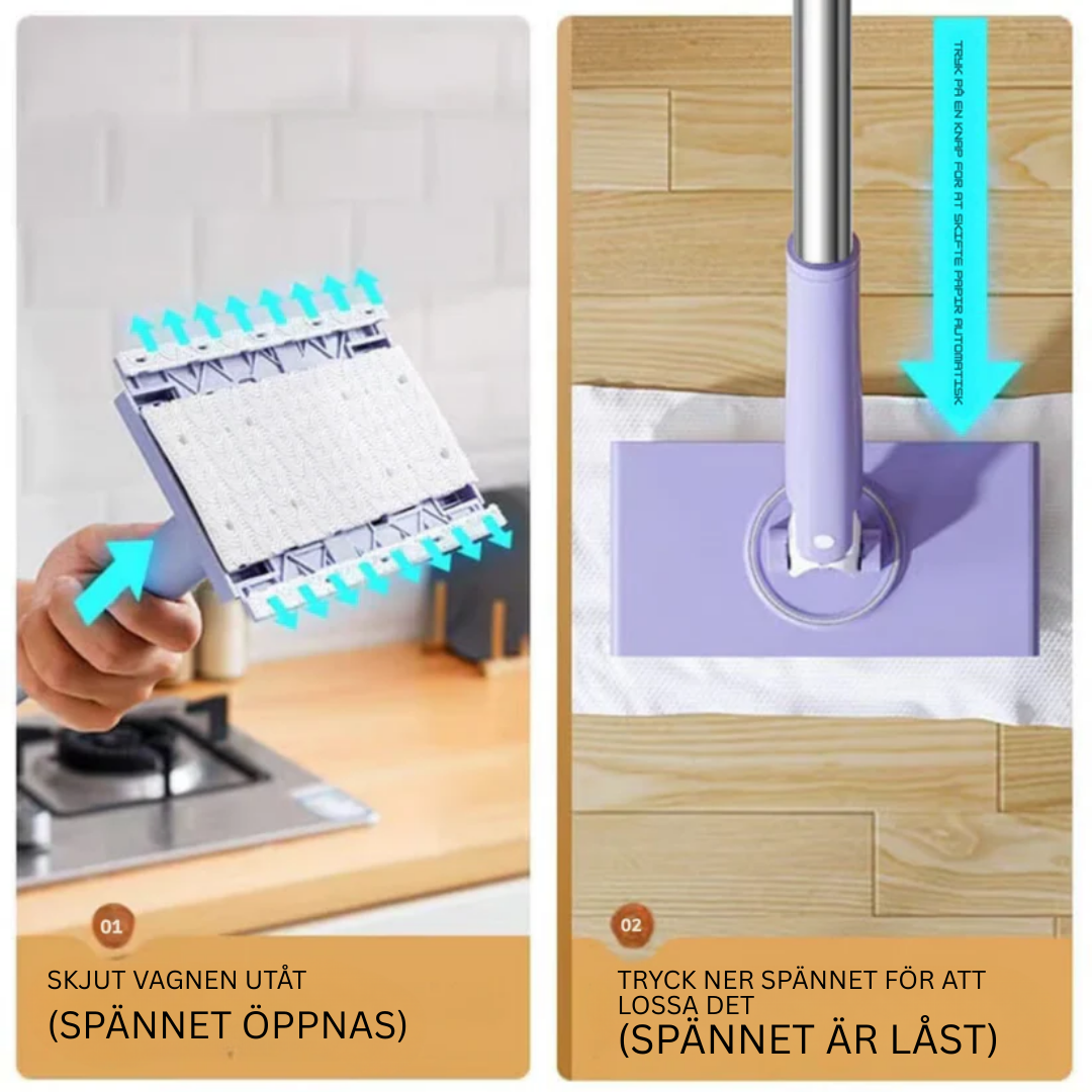 Rengöringsklämma™ | Smartare rengöring – mindre avfall