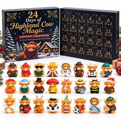 Julkalender med 24 söta höglandskor | JulKo