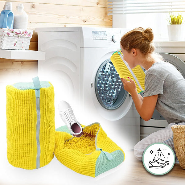Mikrofiber Tvättpåse för Skor | Skyddande Skoväska för Tvättmaskin