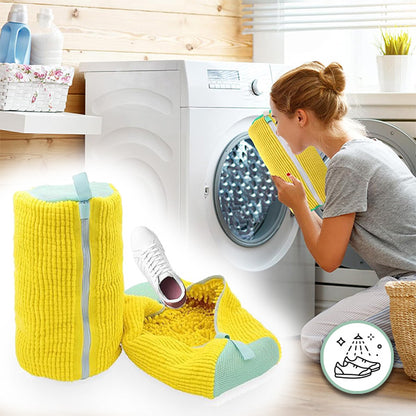 Mikrofiber Tvättpåse för Skor | Skyddande Skoväska för Tvättmaskin
