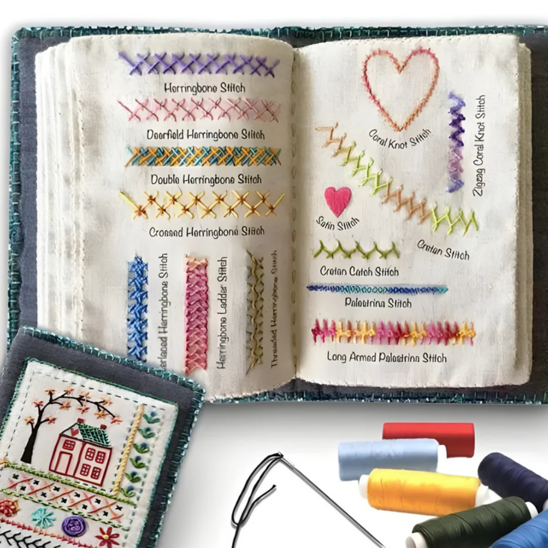 Sömhäfte™ | Lär dig brodera på ett lugnt och enkelt sätt
