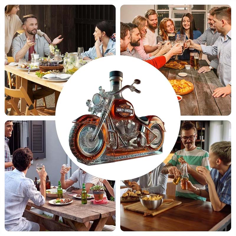 MotoFlaska– Rå design möter klassisk whiskytradition.