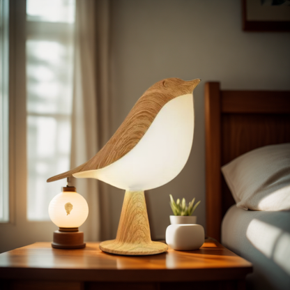 LjusFågel™ | En Lampa Som För In Natur, Ljus och Lugn i Ditt Hem