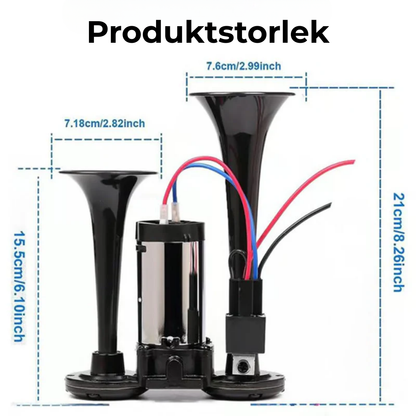 Trainhorn™ | Den Högsta, Enklaste Säkerhetsuppgraderingen för Alla Fordon