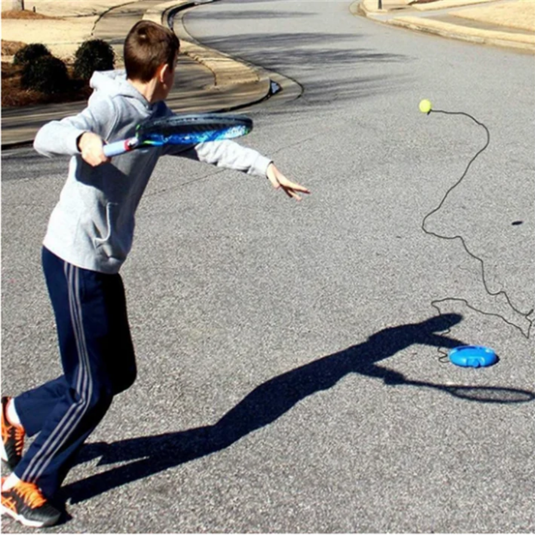 Tennisboll-Träningsbas | Ta ditt spel till nästa nivå med Tennisboll-Träningsbas: Den ultimata solo-tennistränaren!