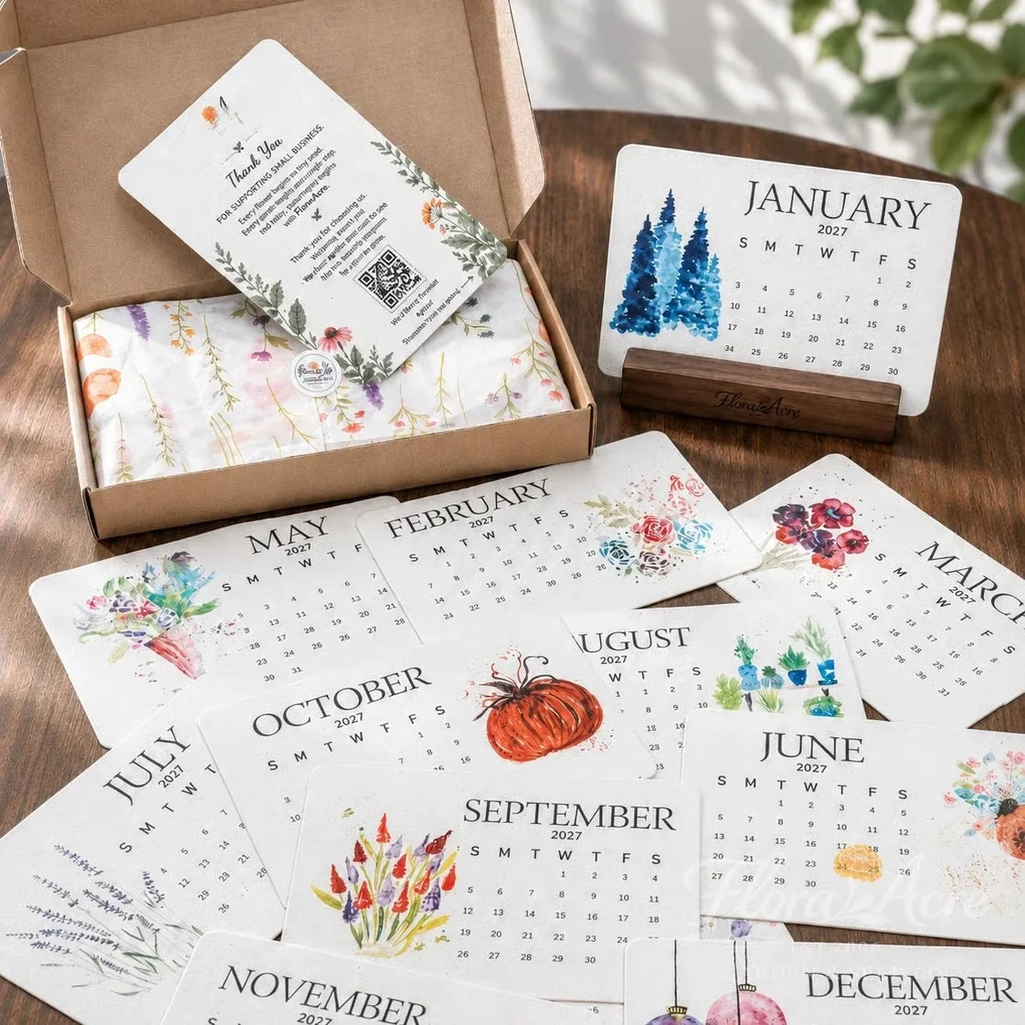 Planterbar kalender | BlomÅr