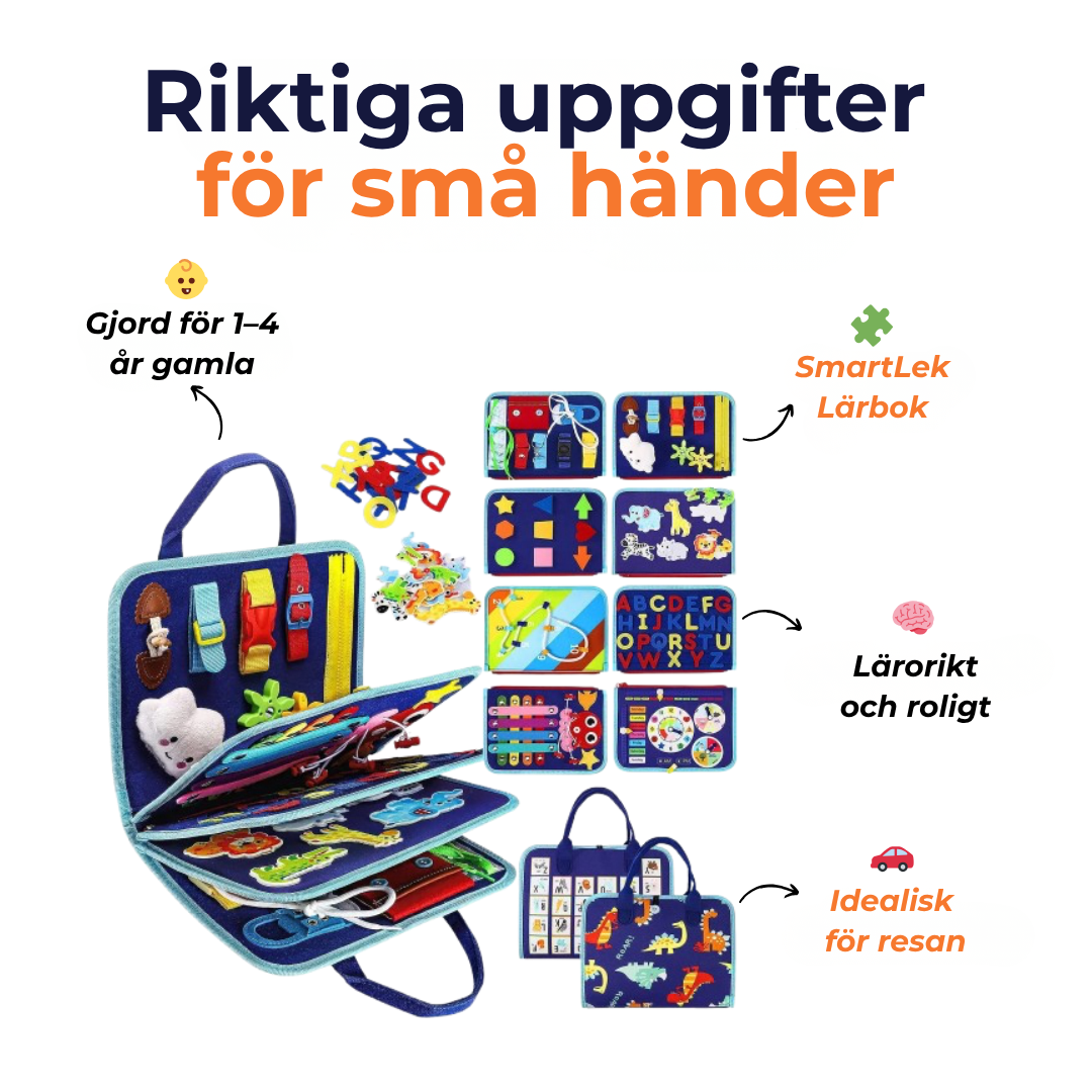SmartLek Lärbok | Det smarta sättet att lära sig genom lek