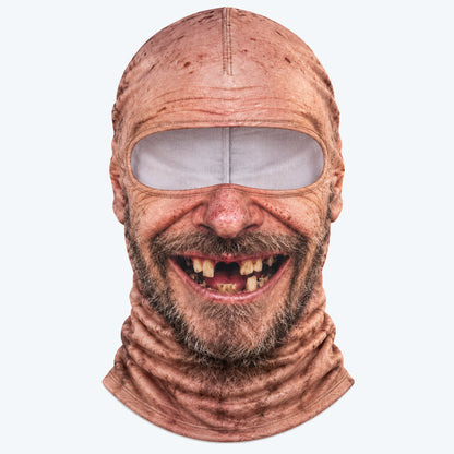 Skidmask med roliga ansiktsmotiv | BusMask