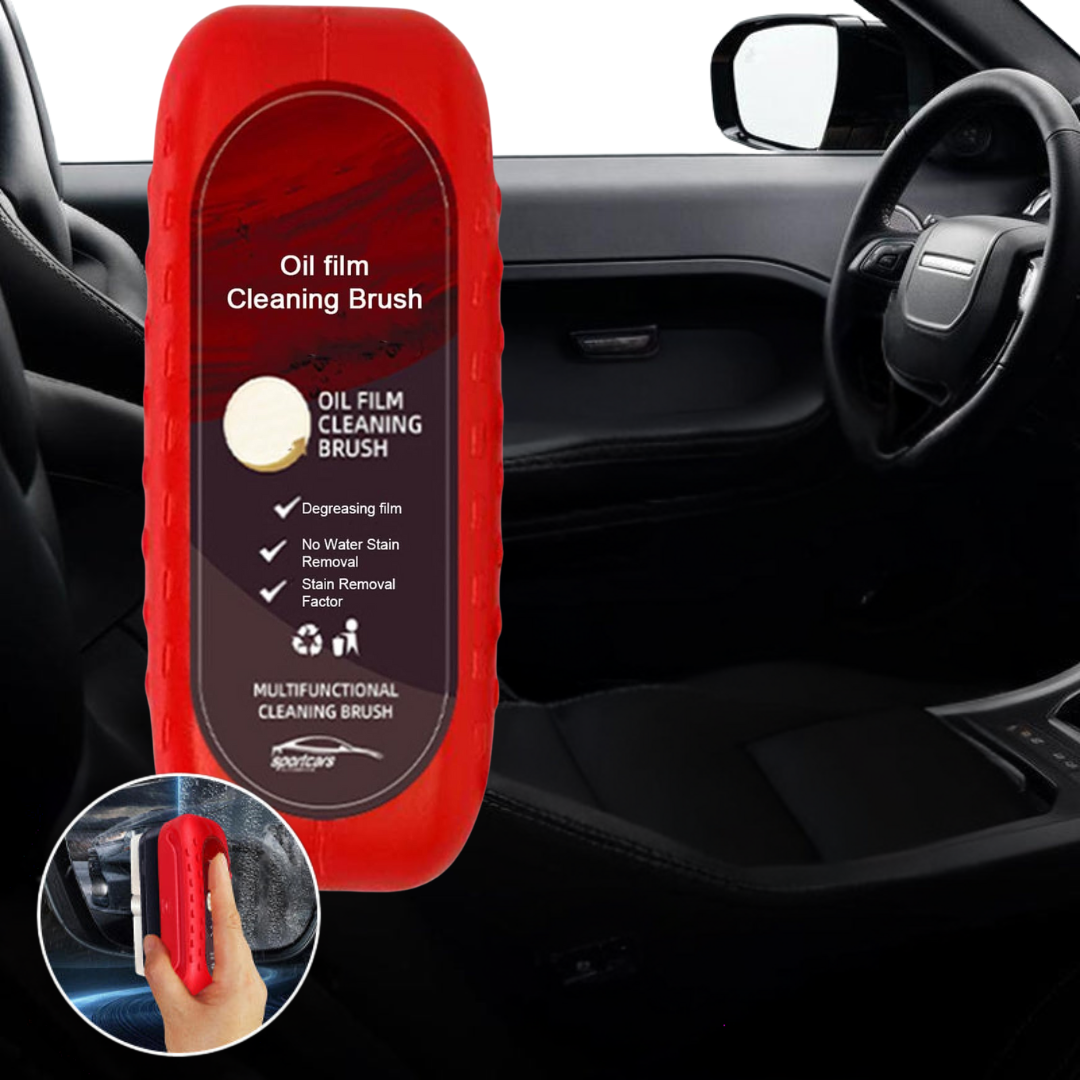 GlasCoat Pro | Beläggningslösning mot oljefilm på bilglas + borste