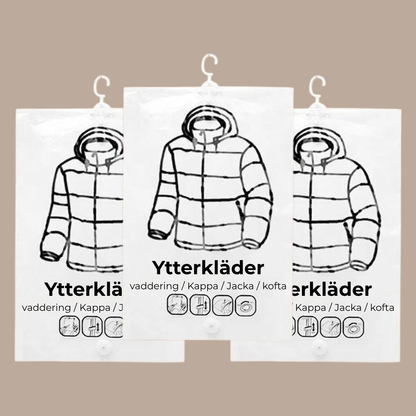 AirSpace Vakuum Hängpåsar