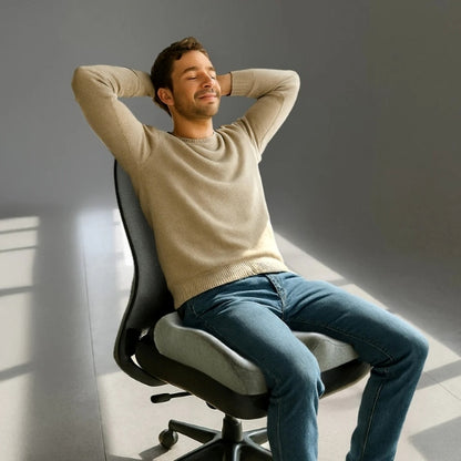 Ergonomisk sittkudde | Memory foam för rygg- och höftavlastning