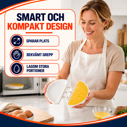 Omelett- och äggkokare för mikrovågsugn | ÄggFix