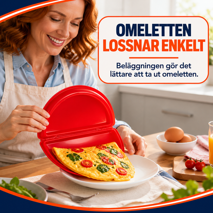 Omelett- och äggkokare för mikrovågsugn | ÄggFix