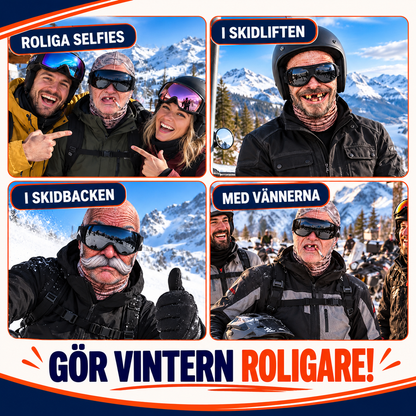 Skidmask med roliga ansiktsmotiv | BusMask