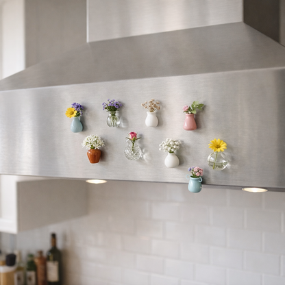 VasMagnet – Mini blomvas för kylskåp
