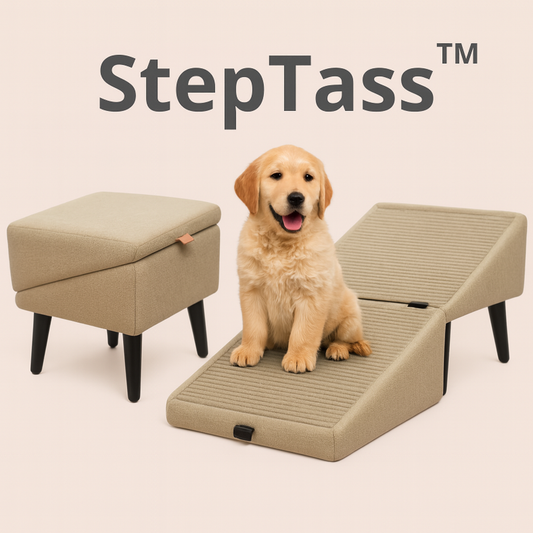 StepTass™ – Stilrent hjälpsteg som skyddar leder och rygg