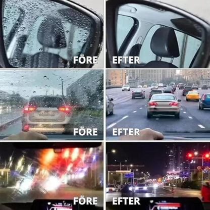 GlasCoat Pro | Beläggningslösning mot oljefilm på bilglas + borste