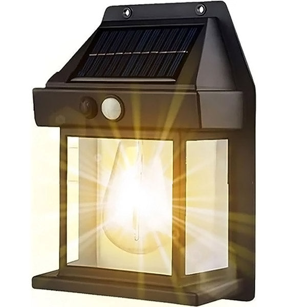 Solcellslampa LED | Sensorstyrd utomhusbelysning