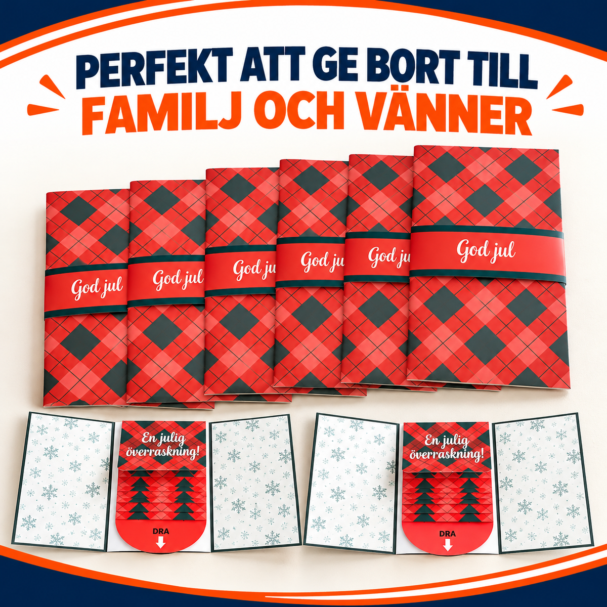 Presentkortshållare med vattenfallseffekt | GåvoMagi