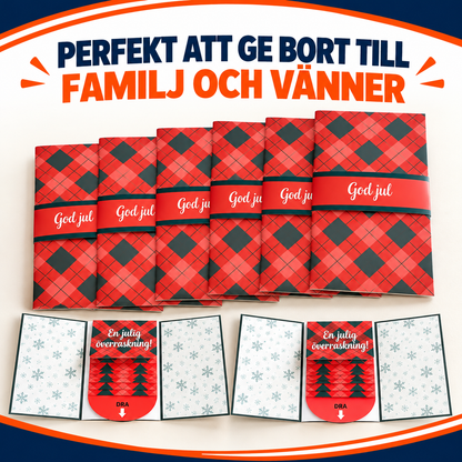 Presentkortshållare med vattenfallseffekt | GåvoMagi