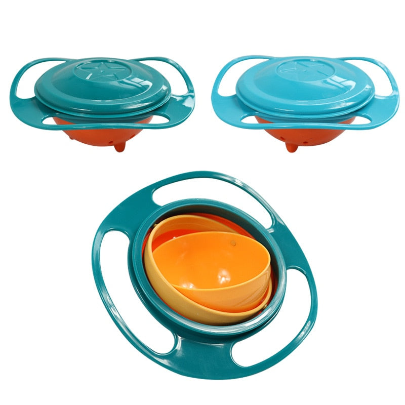 Spillfri Snackskopp | 360° Gyrodesign för Barn