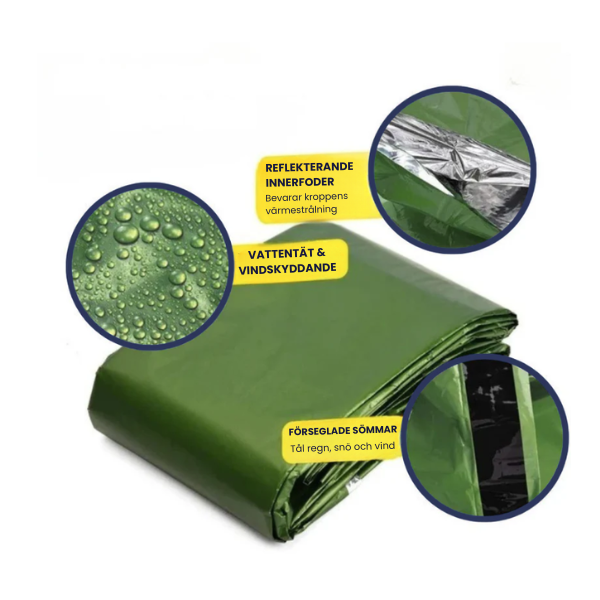 FrostVakt Bivy Bag – Den Kompakta Nödsovsäcken