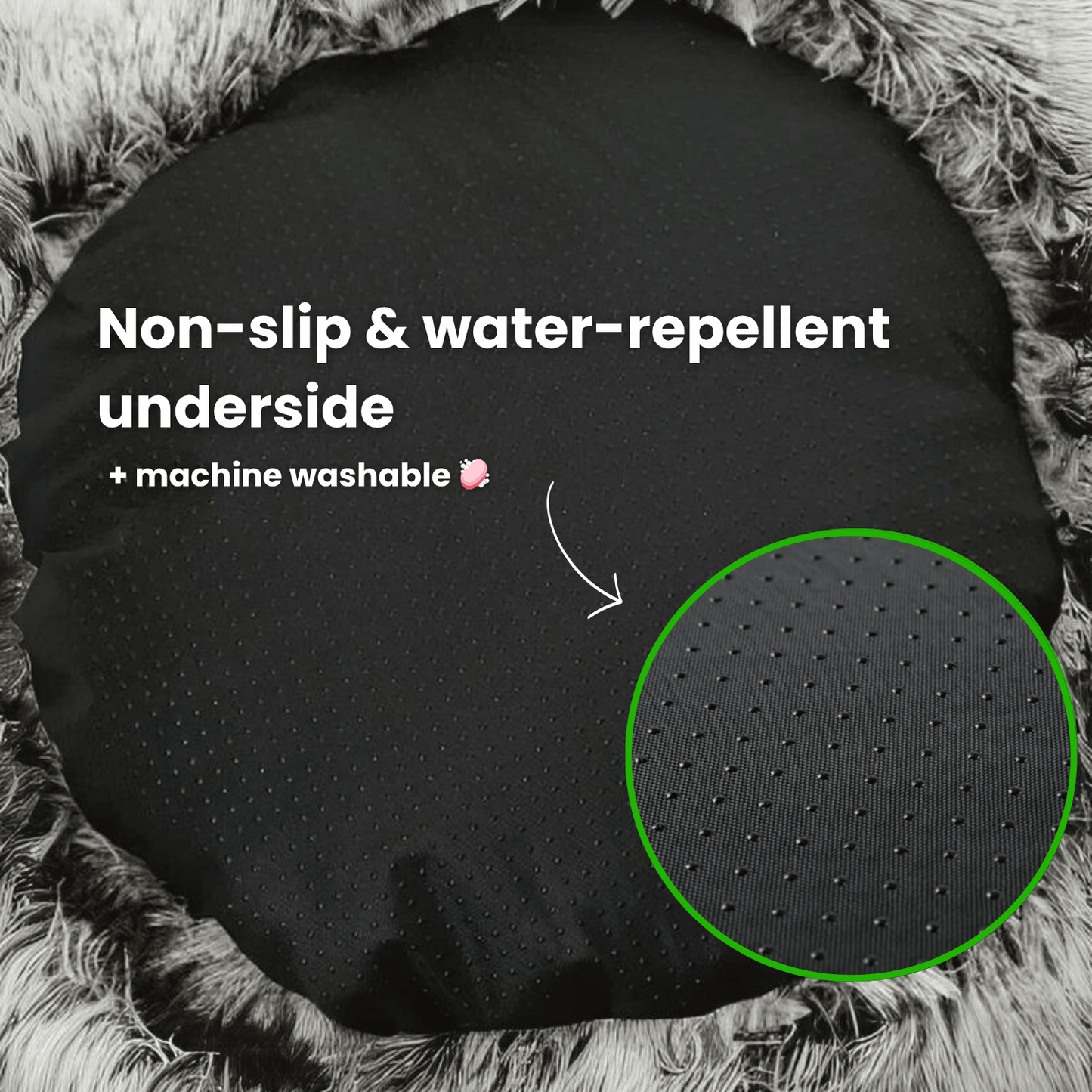 🐾 GosGrotta™ - Lugnande grottbädd för hundar och katter