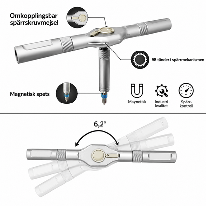 24-i-1 Magnetiskt Skruvmejselset | TorquePro
