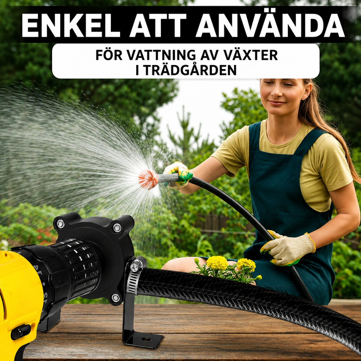 Vattenpump för borrmaskin | AQUAFLOW