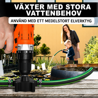 Vattenpump för borrmaskin | AQUAFLOW