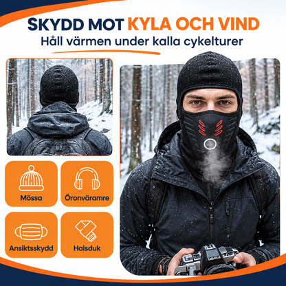 Värmande balaklava med ventilationspanel | AeroShield