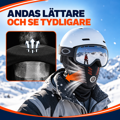 Värmande balaklava med ventilationspanel | AeroShield